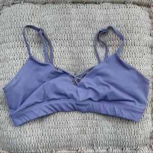 Alo Yoga Lavender Purple Bra Top Medium